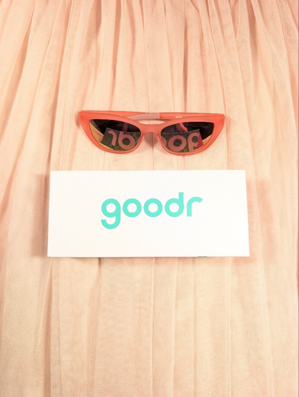 Goodr Cheetah G Sunglasses - Zoomies In Blush